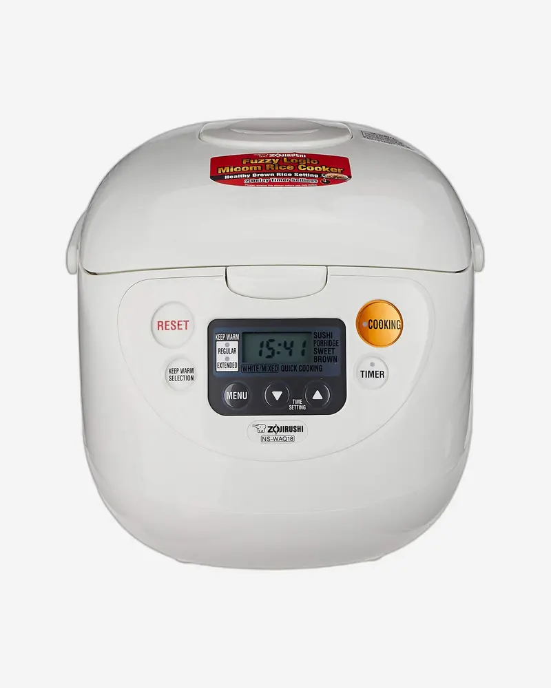 1.8L Cool White Digital Rice Cooker With Keep-Warm Function 1