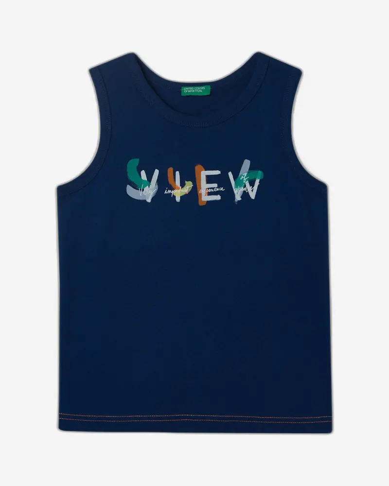 100% Cotton Sleeveless Top – Lightweight Tank Tee 1