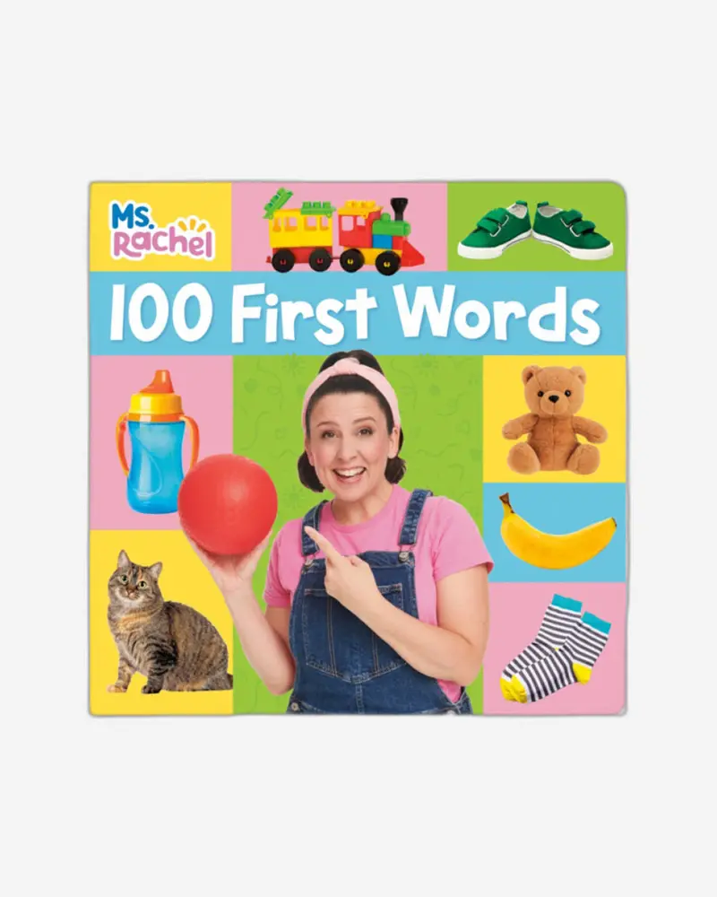 100 First Words: Picture Board Book For Early Vocabulary Building 1