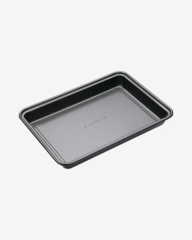 27 X 20 Cm Non-Stick Brownie Pan – Deep-Edge Baking Tray 1