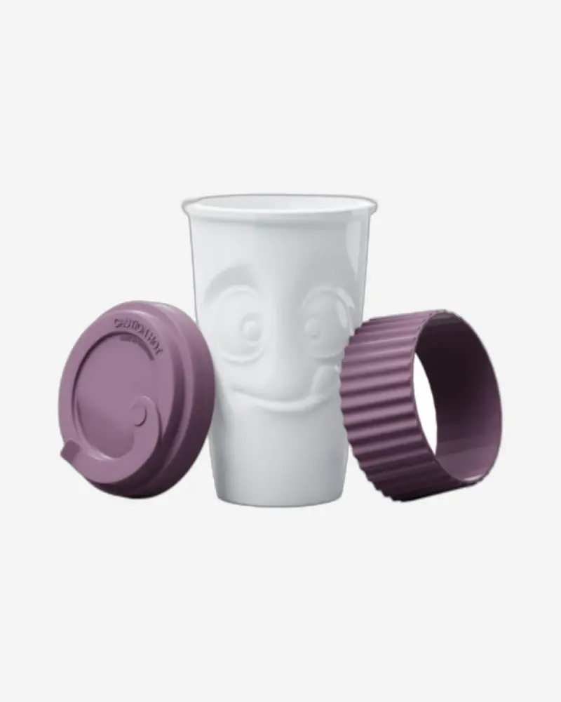 400Ml Travel Mug – Tasty Design In Wineberry 1