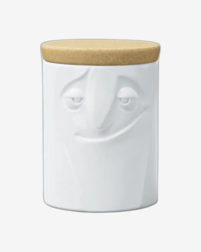 58 Products 1.7L Storage Jar In White – Charming Contemporary Look 1