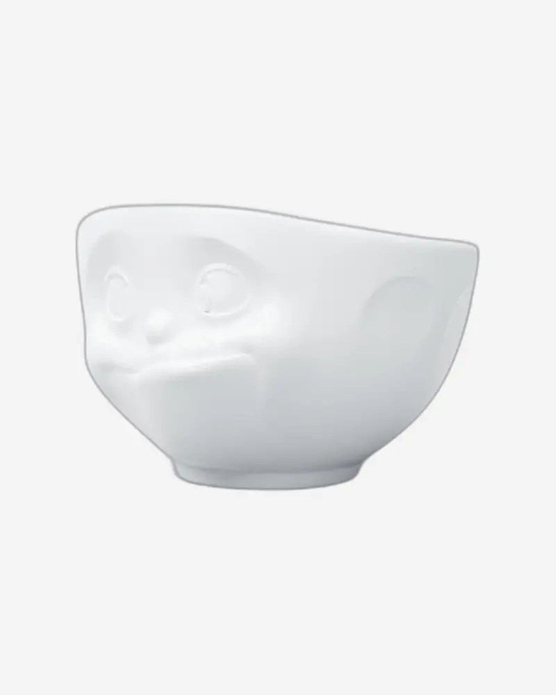 58 Products 1L Laughing Ceramic Bowl In White 1