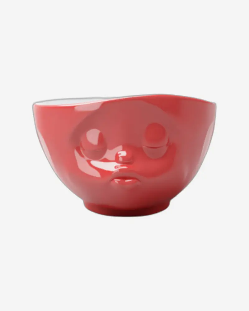 58 Products 500Ml Ceramic Bowl In Kissing Red 1