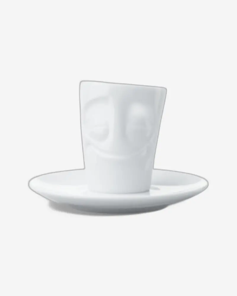 58 Products Espresso Mug With Handle – Cheery White 1