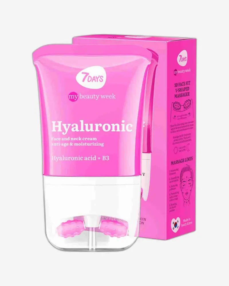 7Days Hyaluronic Acid Face Moisturizer – Lightweight Hydrating Cream, 80Ml 1