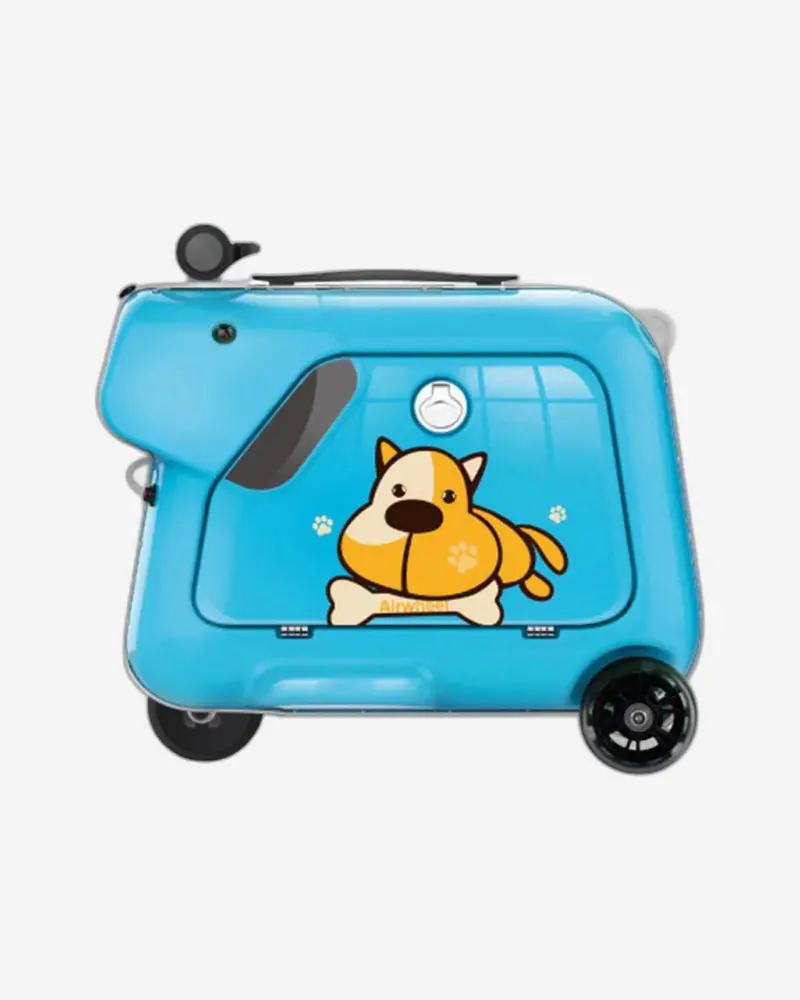 Airwheel Sq3 Children’S Electric Luggage Scooter – Vibrant Blue Portable Ride 1