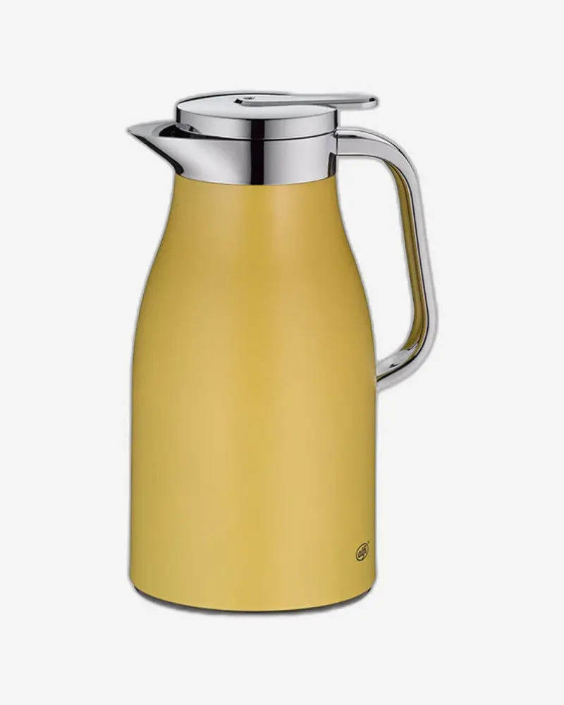 Alfi Skyline 1L Sunflower Mustard Matte Flask – Bold Chrome Trim 1