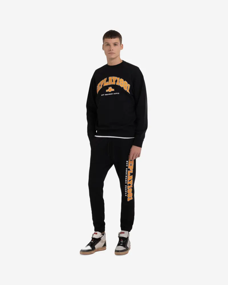 Archive Logo Organic Cotton Sweatshirt 1