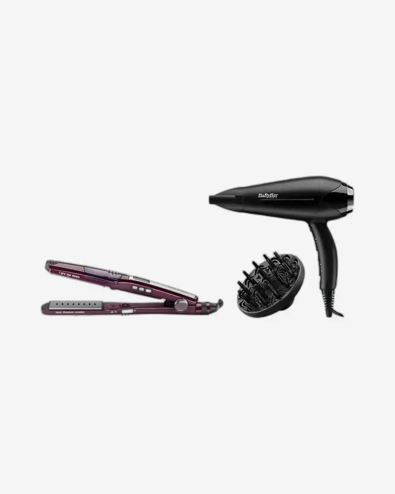 Babyliss I-Pro 230 Steam Hair Straightener And Dryer 2-In-1 1