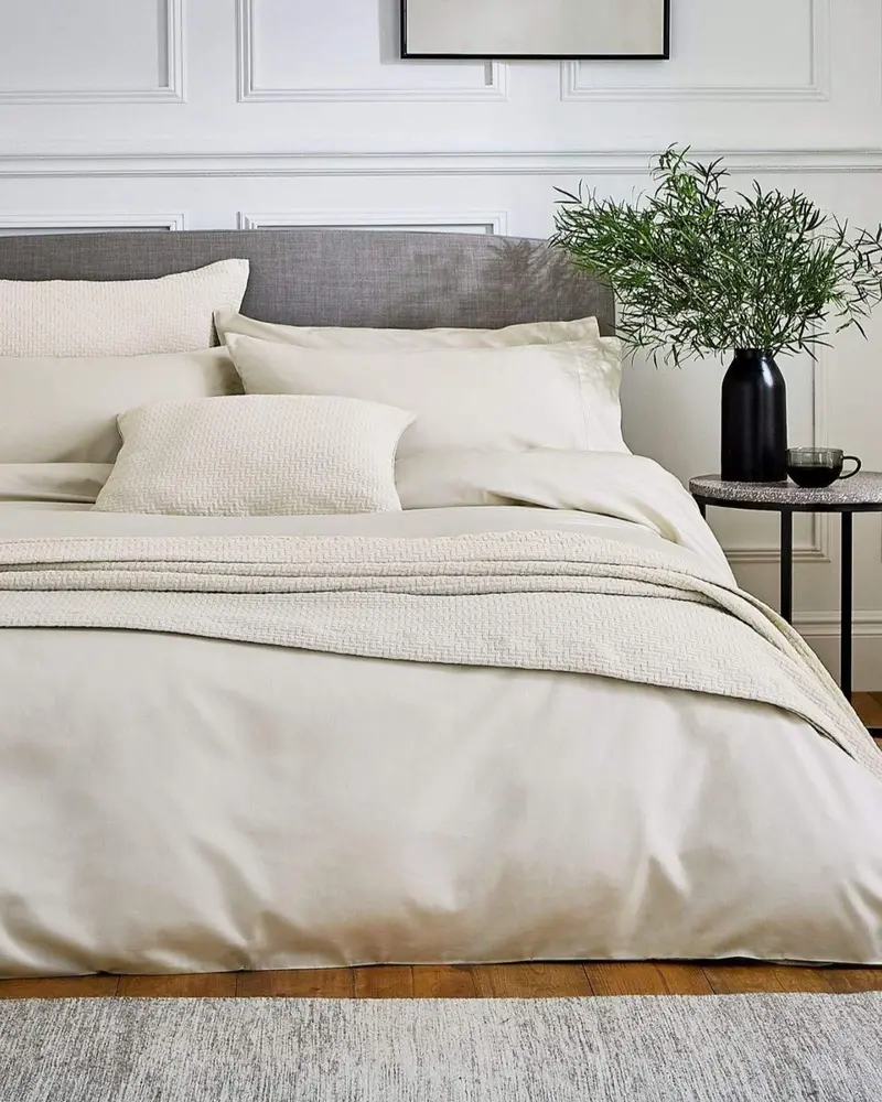 Bedeck Of Belfast Andaz 300Tc Luxury Linen Bedding Set 1