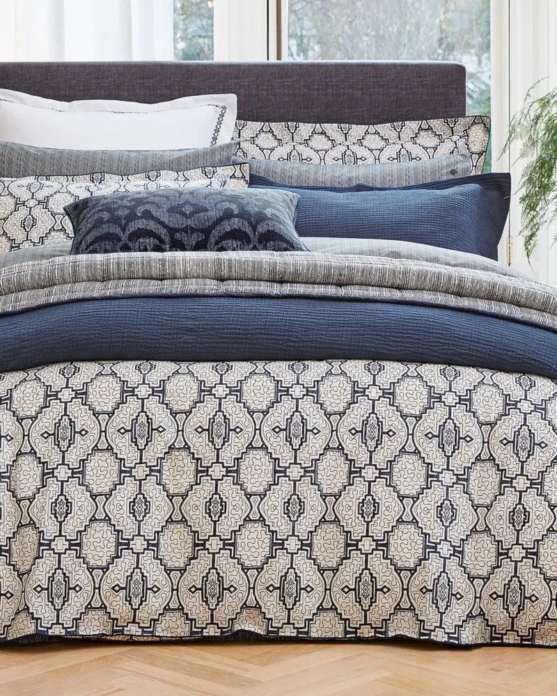 Bedeck Of Belfast Kateri Duvet Cover & Pillowcase Set 1