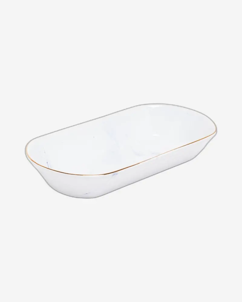 Blue Wind Gondola-Style Serving Plate – Single Piece 1