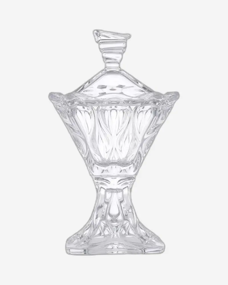 Bohemia Ocean Ftd Decorative Box – 29 Cm Diameter, Handcrafted Glass 1