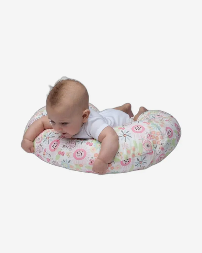 Boppy Deluxe Nursing Pillow In French Rose Print 1