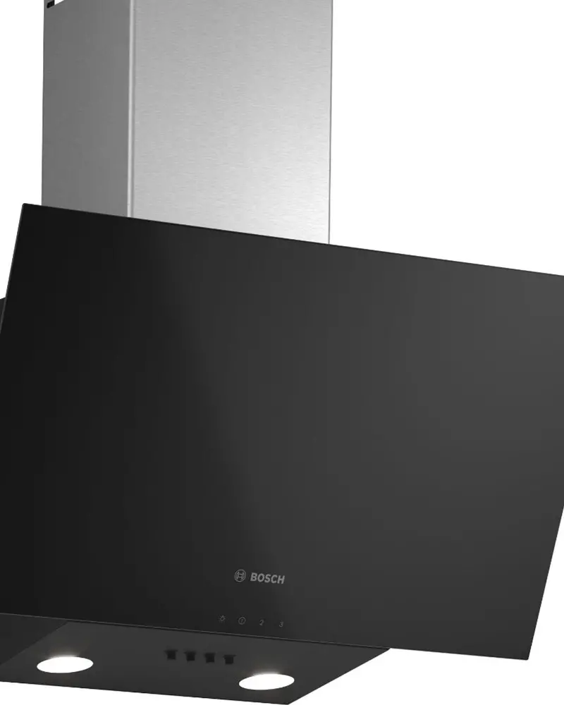 Bosch 60Cm Series 2 Clear-Glass Wall-Mounted Extractor Hood 1