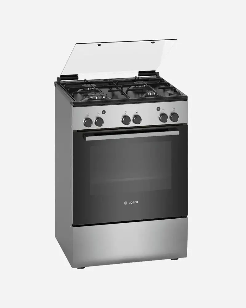 Bosch Freestanding Dual-Fuel Cooker With Gas Hob 1