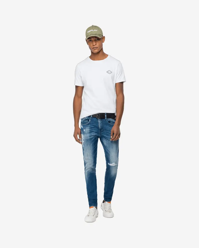 Bronny Slim-Fit Denim Jeans 1
