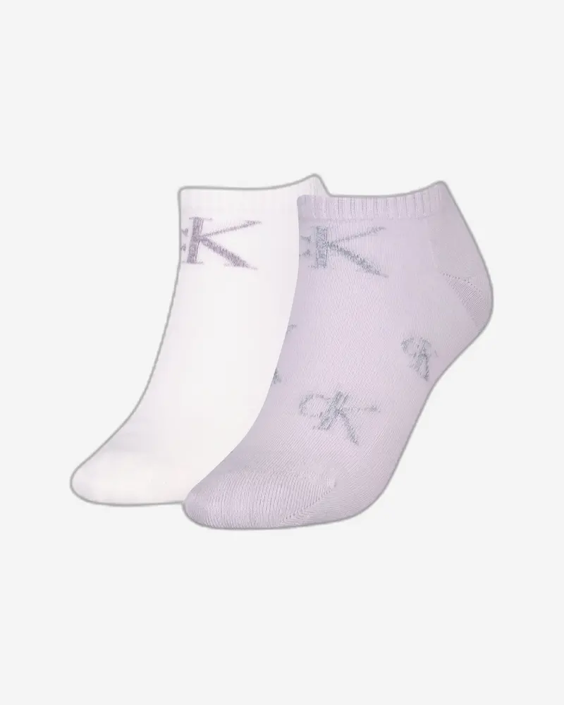 Calvin Klein Jeans Women’S Cotton-Blend Sneaker Socks – 2-Pack 1