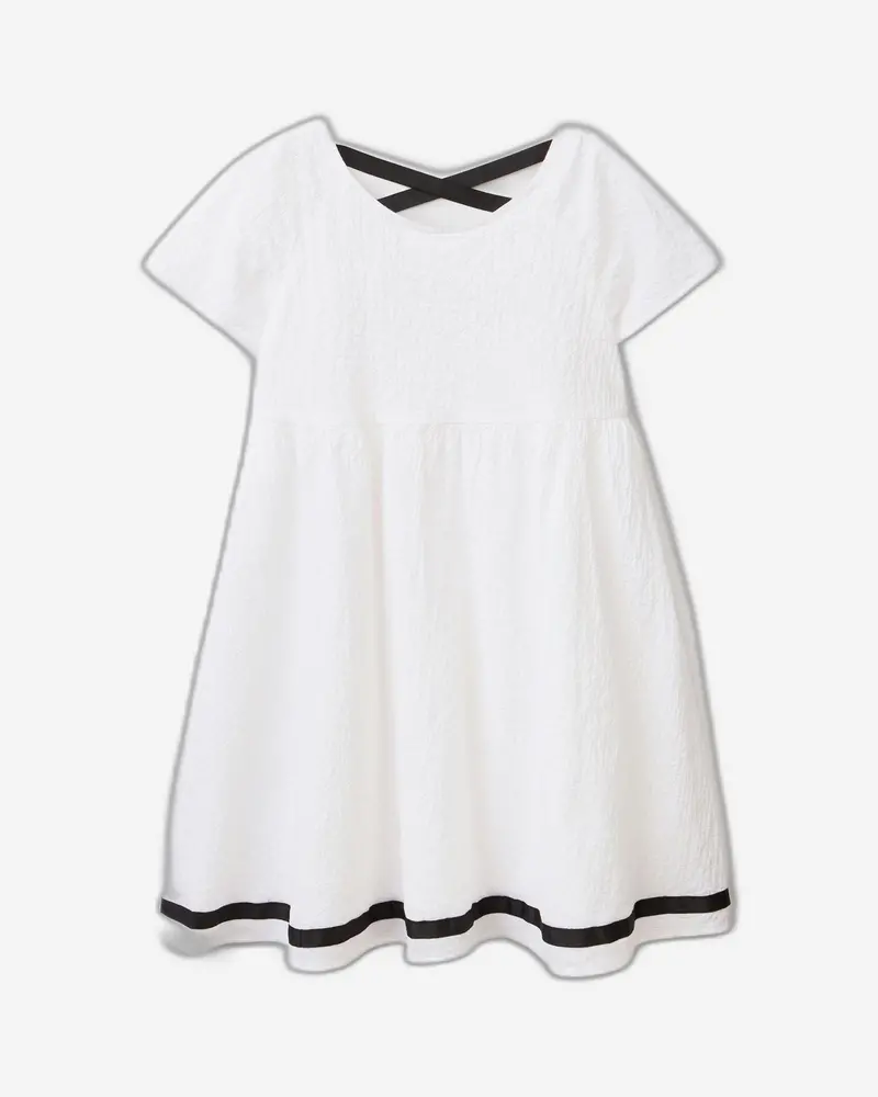 Casual Stretch Cotton Mini Dress 1