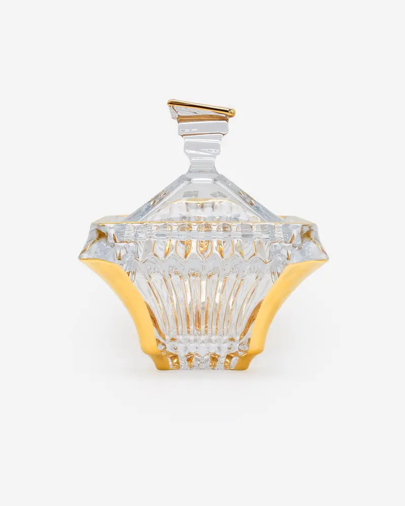 Che Crystal Bohemia Elegant Gold-Trimmed Gift Box 1