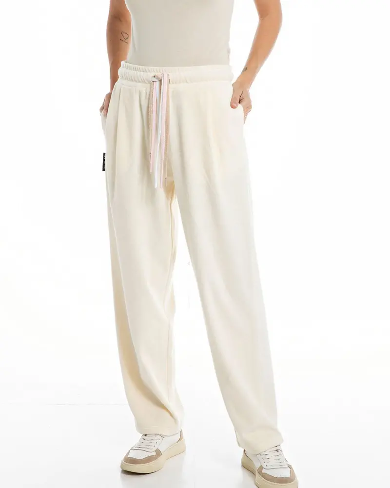 Chenille Straight-Fit Jogger Trousers – Soft, Comfortable, Modern Casual Wear 1
