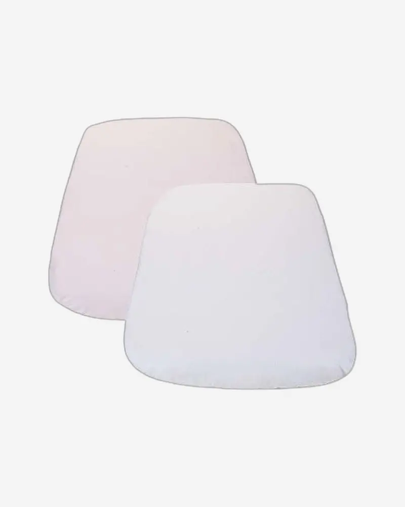 Chicco Next2Me Forever Crib Sheet Set – Pink Polka Dot, 2-Pack 1