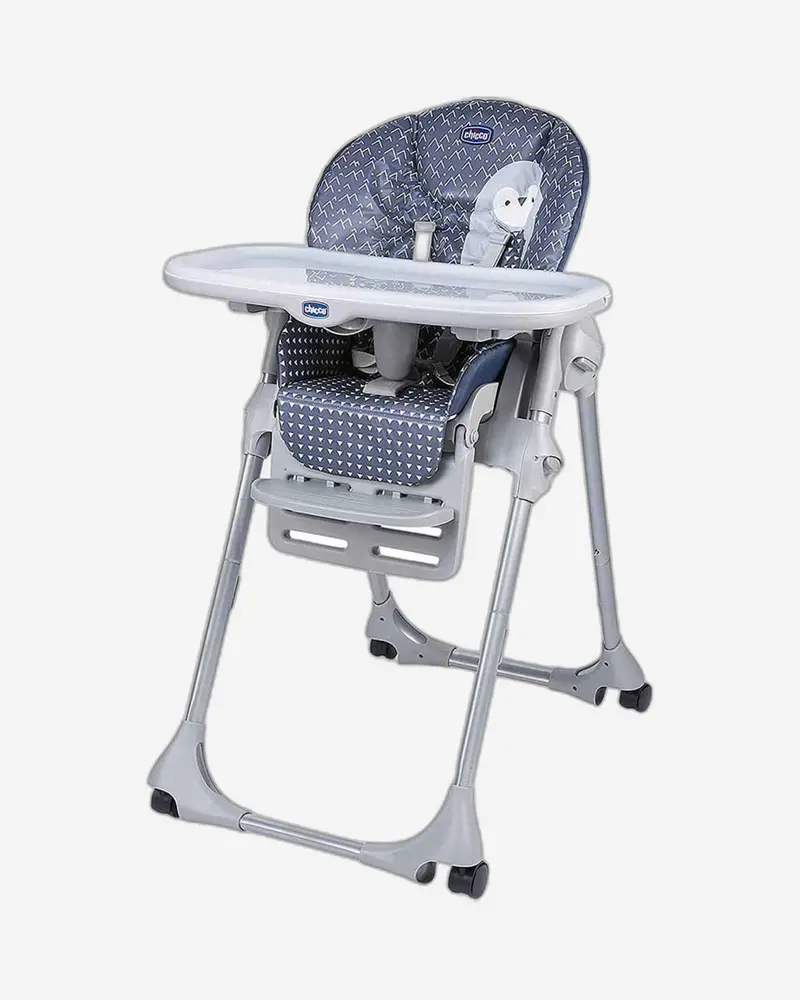 Chicco Polly Easy High Chair – Penguin Print, Toddler-Friendly Design 1