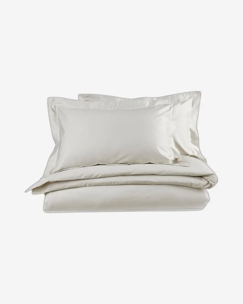 Christy Supima Cotton Bed Linen – 500 Thread Count, Parchment Stitch Design 1