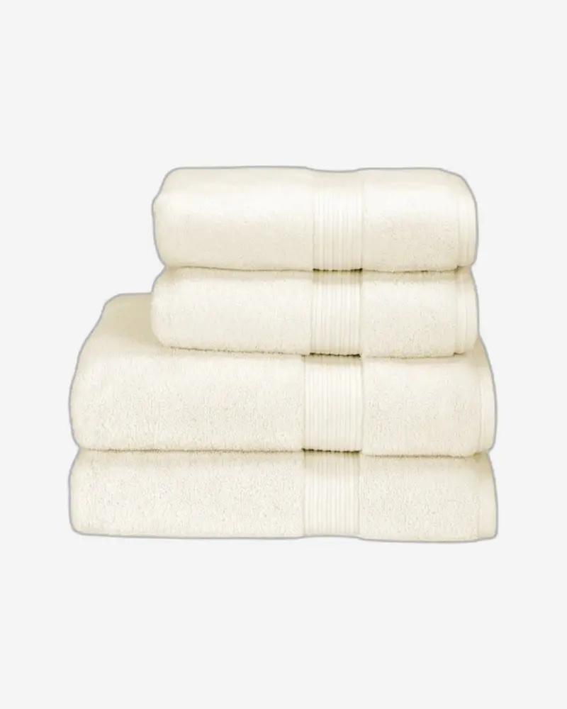 Christy Supreme Cream Almond Bath Towels And Matching Mat 1