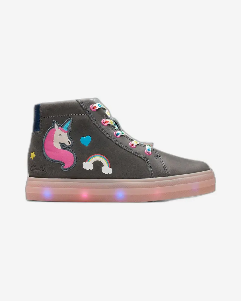 Clarks Flare Light Kids’ Shoes – Standard Fit 1