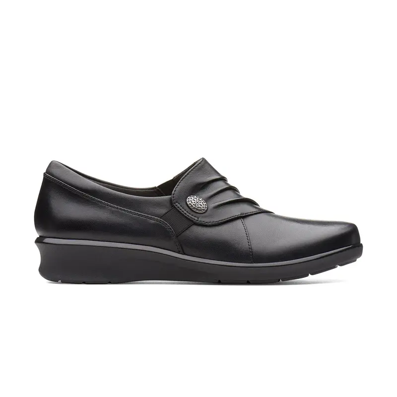 Clarks Hope Roxanne Women'S Black Comfort Shoe – Standard Fit 1