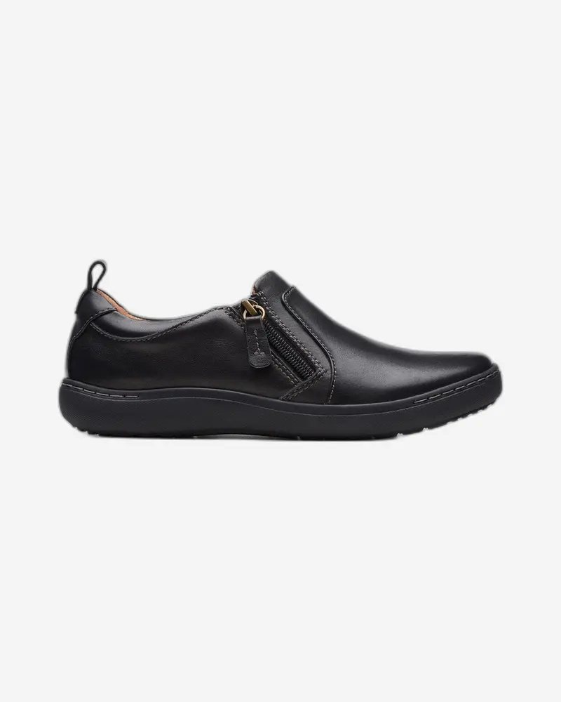 Clarks Nalle Lilac Comfort Shoes – Standard Width Fit 1