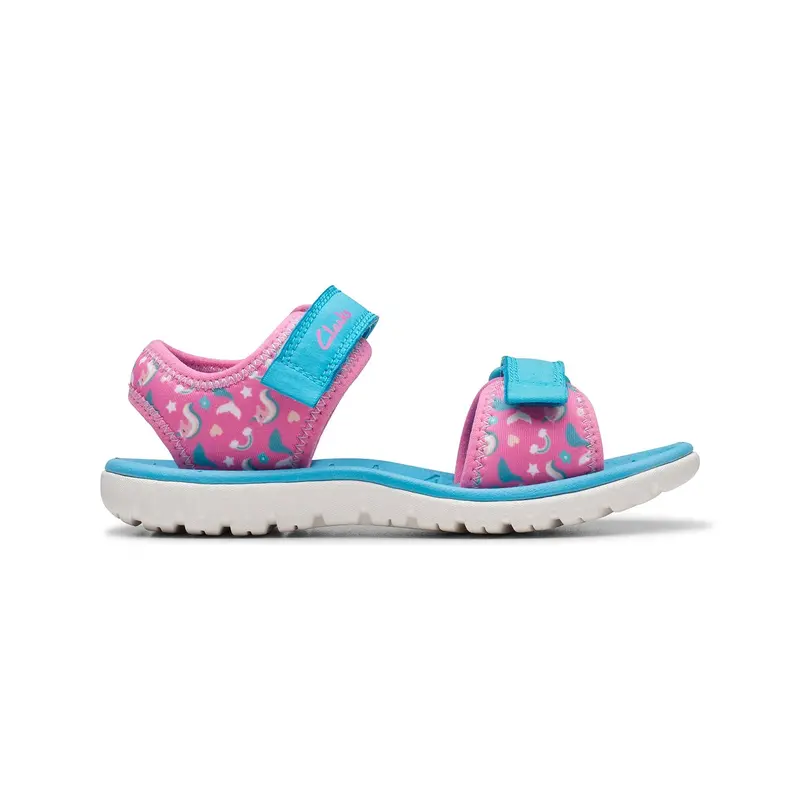Clarks Surfing Tide Girls' Sandal – Standard Fit 1