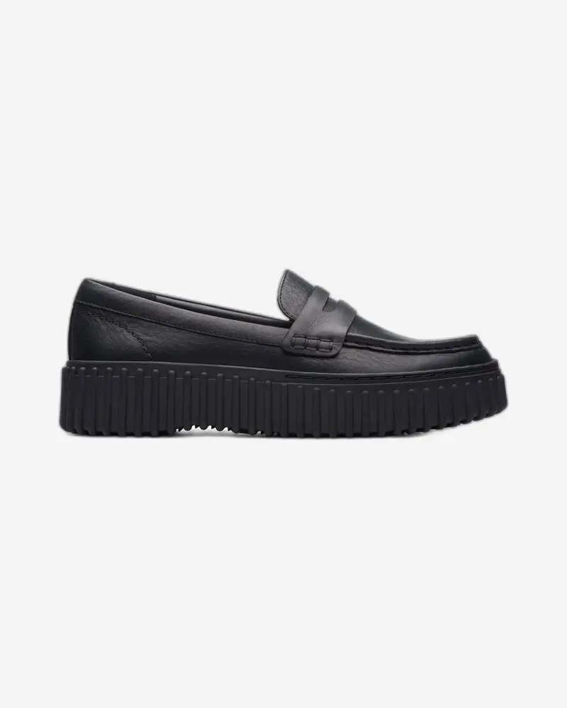 Clarks Torhill Penny Loafer Shoes – Standard Width Fit 1