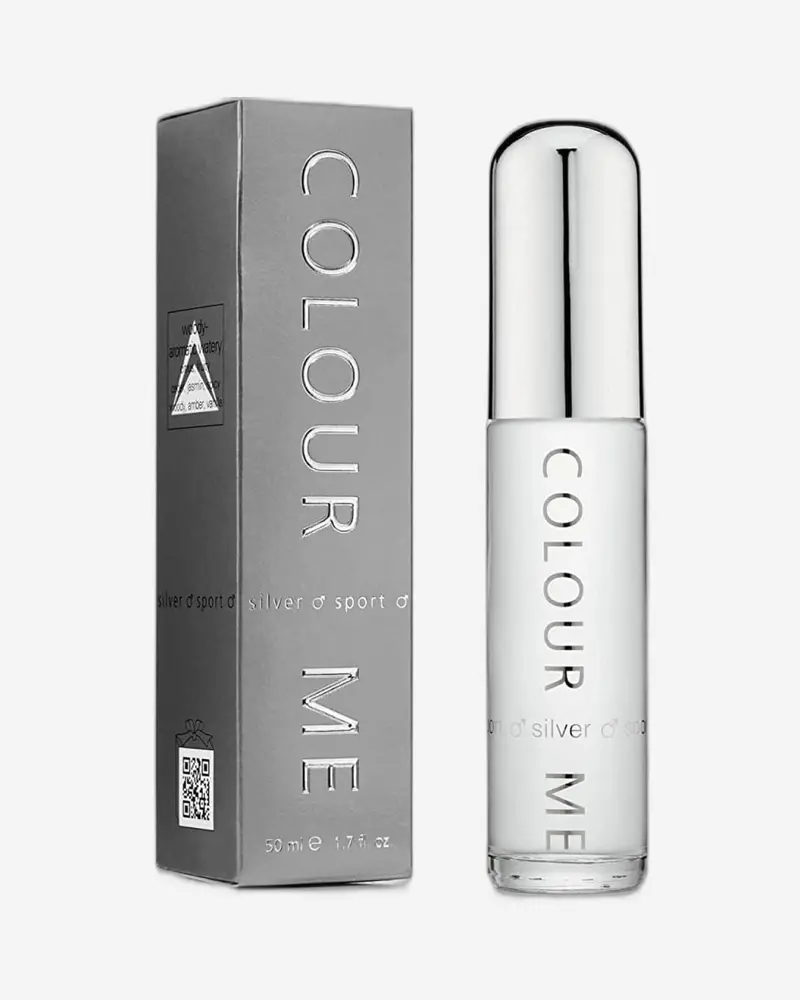Colour Me Silver Sport Eau De Toilette – 50Ml 1