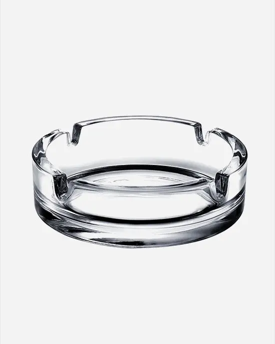 Cuisine Art 4-Inch Round Soda-Lime Glass Ashtray 1