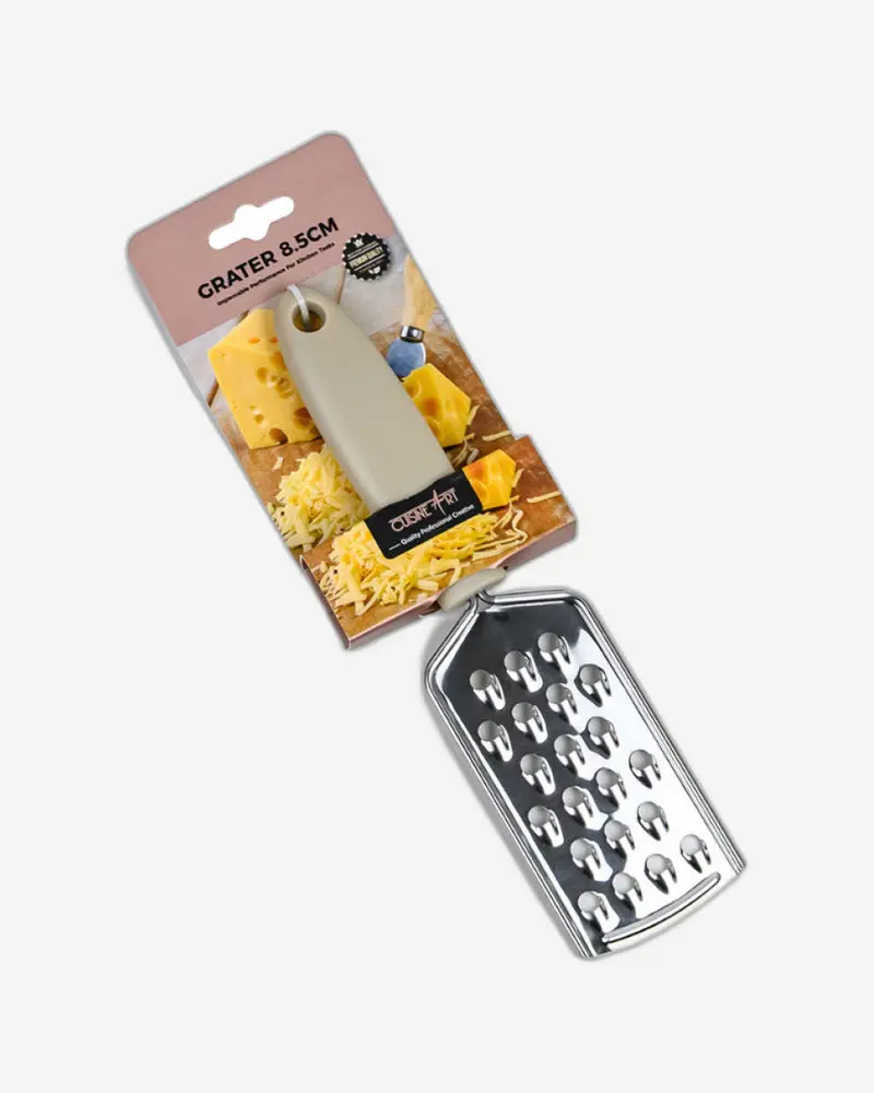 Cuisine Art 8.5Cm Handheld Rotary Grater – Compact Zesting & Grating Tool 1