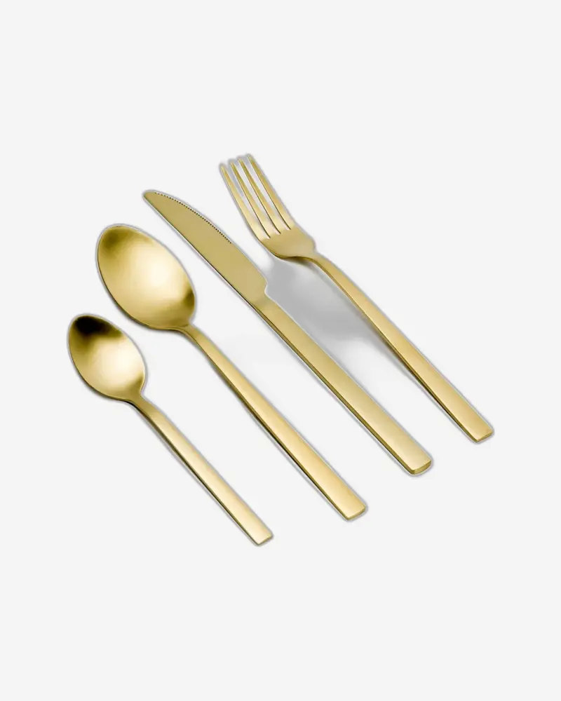 Cuisine Art Claire 16-Piece Cutlery Collection – Sleek Modern Flatware 1