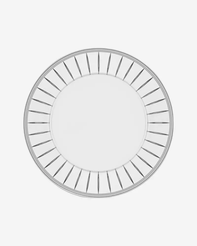 Decorium Accademia Platinum Charger Plate – 32 Cm Metallic Accent 1
