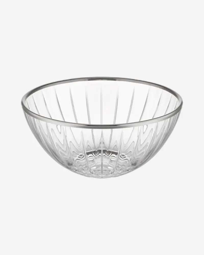 Decorium Accademia Platinum Medium Serving Bowl – 20 Cm Diameter 1