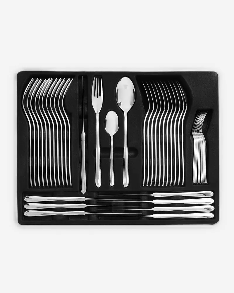 Deema 68-Piece Stainless Steel Cutlery Set – Complete Dining Collection 1