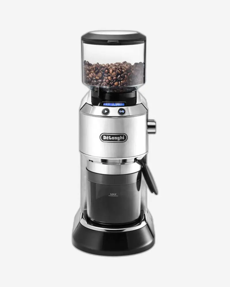De'Longhi Dedica Conical Burr Electric Coffee Grinder (Stainless Steel) 1