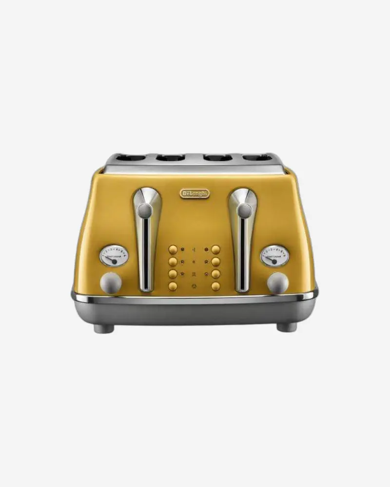 De'Longhi Icona Classic 2-Slice Toaster – Elegant Stainless Finish 1
