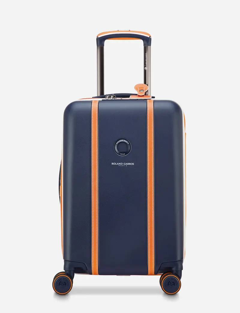 Delsey Paris X Roland Garros Cadence Expandable Trolley – Double-Wheeled Cabin Suitcase 1