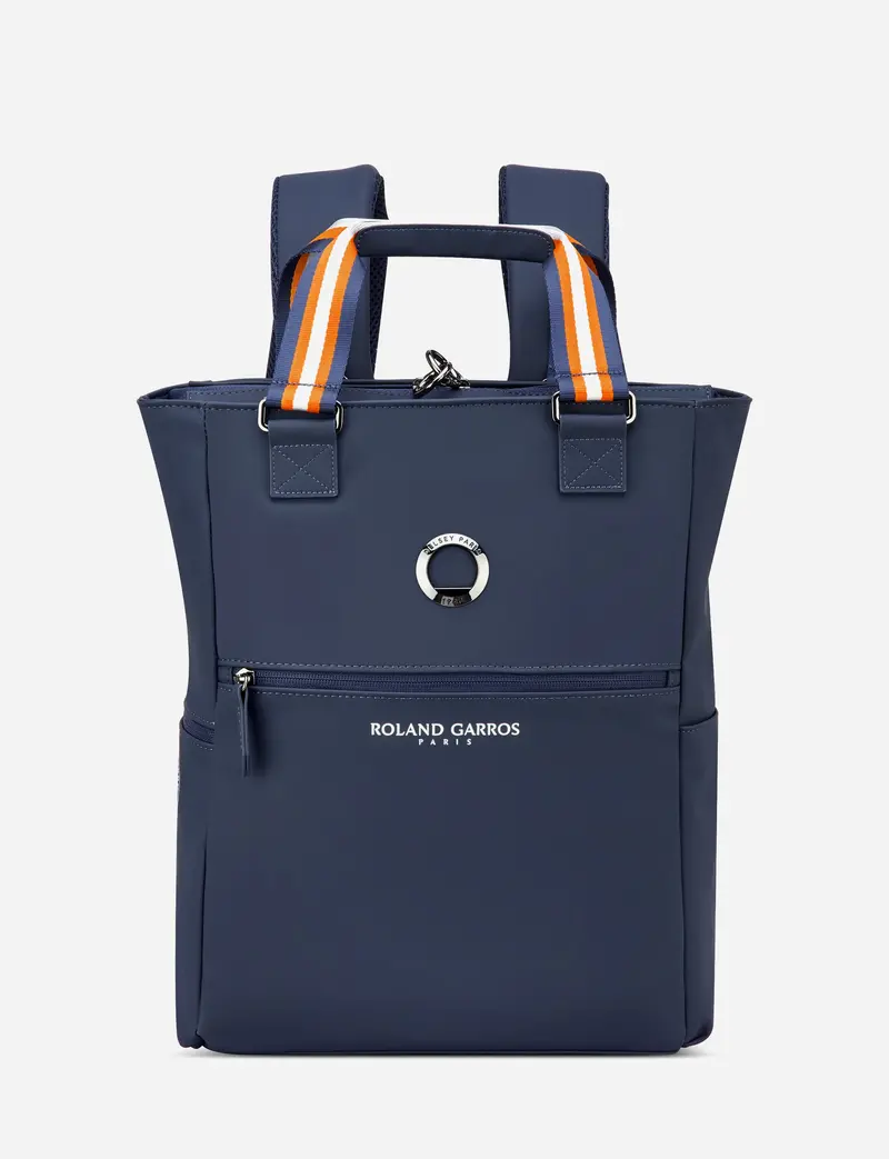 Delsey Paris X Roland Garros Victoire Tote-Backpack Hybrid – Stylish Urban Commute Bag 1