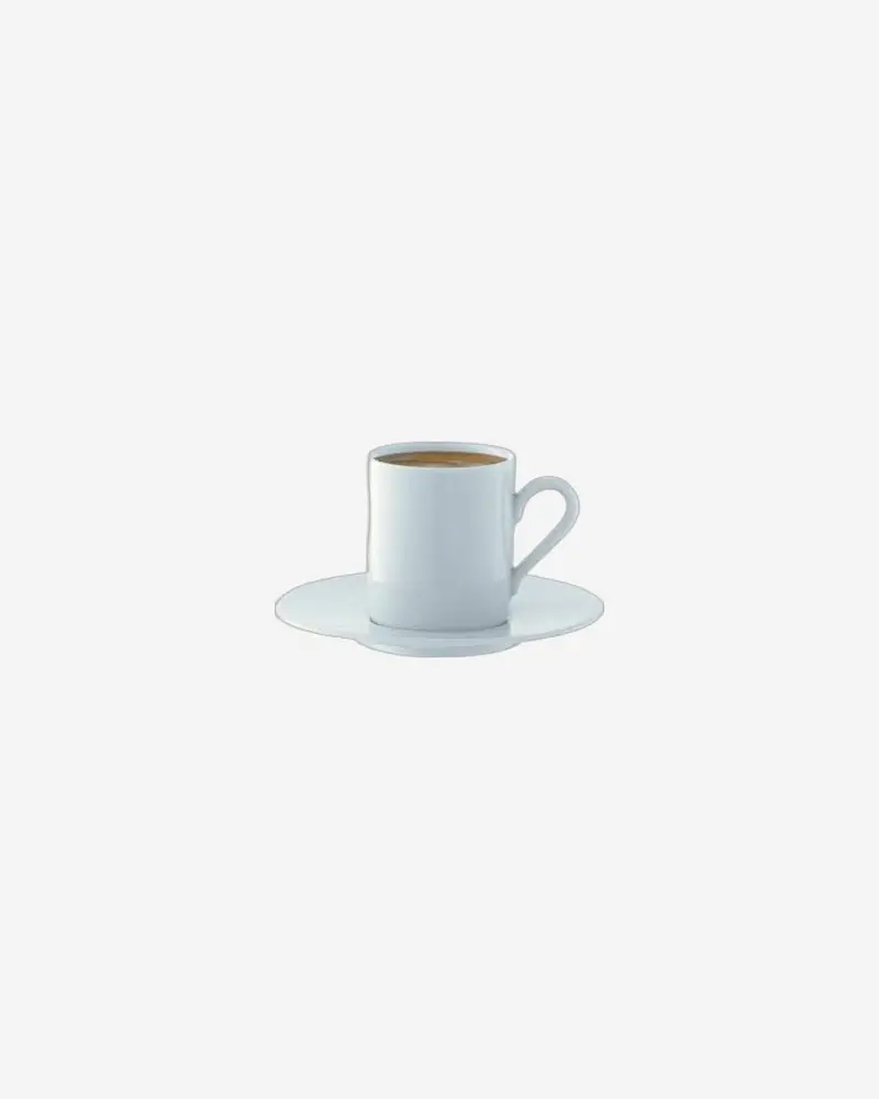 Dine Straight Espresso Cup And Saucer Set – 90Ml (Set Of 4) 1