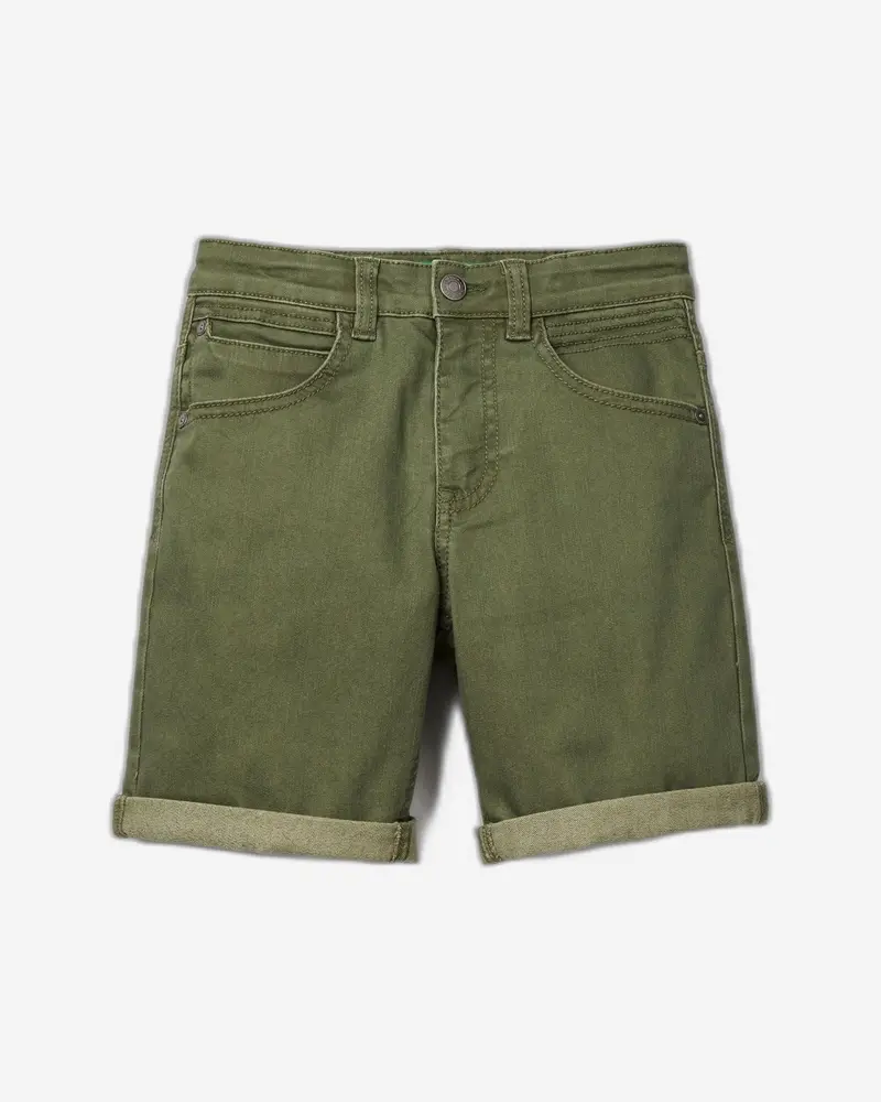 Effortless Slim-Fit Casual Bermudas 1