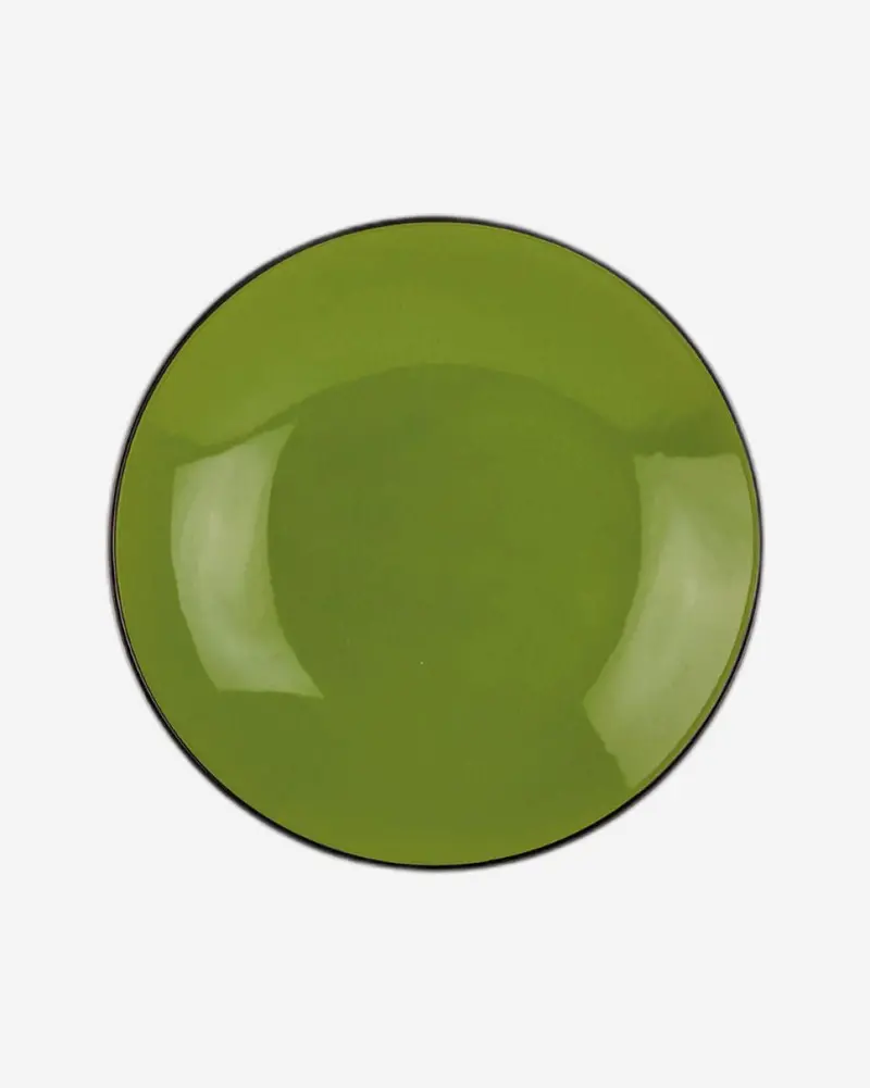 Egan Cocorico Green Soup Plate Set – 6-Piece, 20 Cm Diameter 1