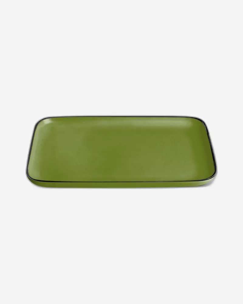 Egan Cocorico Serving Tray In Green 1